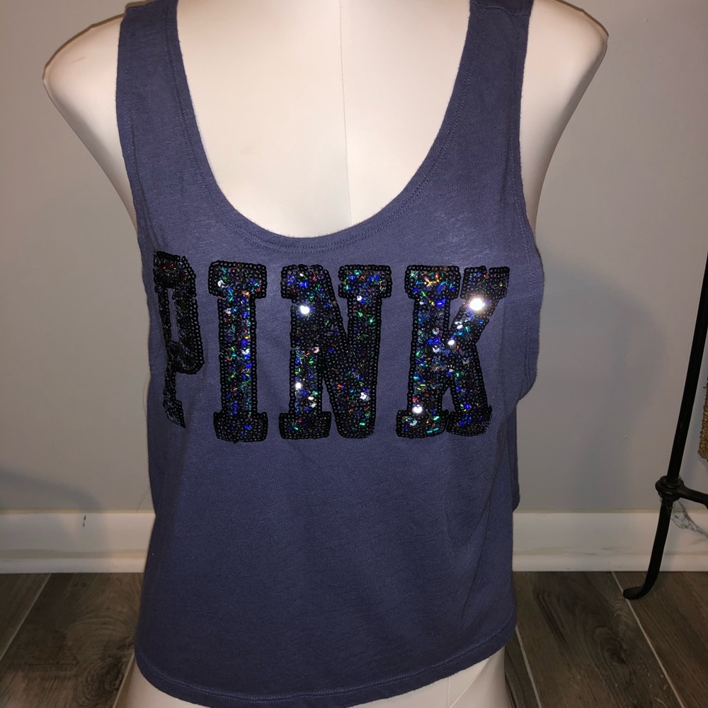 Victoria’s Secret PINK sequin tank top